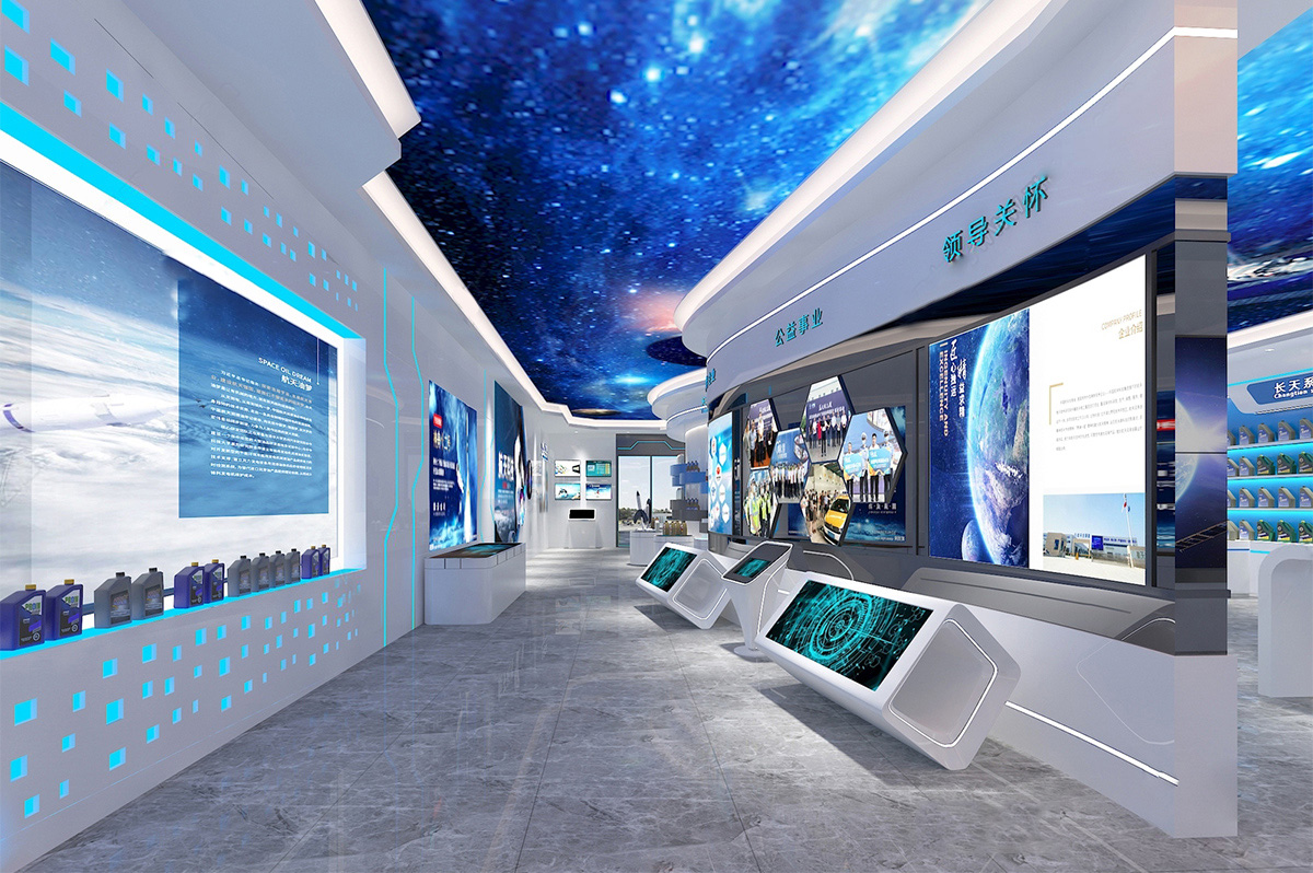 梅州企业数字展厅设计